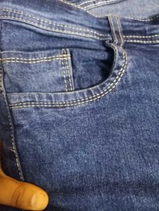 Women's Blue Wide Leg Jeans