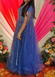 Beautiful princess style gown for women 💙 🔥