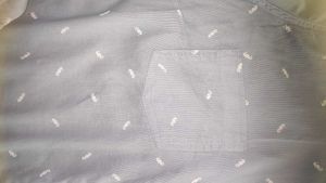 Blue Patterned Shirt