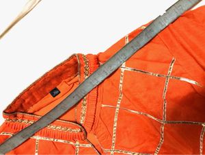 Orange Party Wear