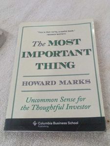 The Most Important Thing by Howard Marks