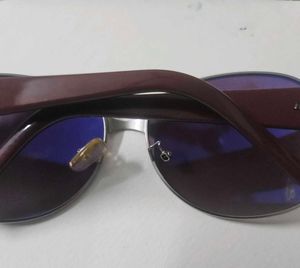 Chic Embellished Oval Sunglasses