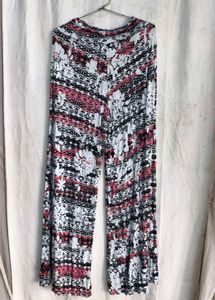 3229. Boho Print Flared Pants