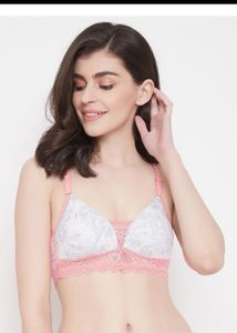 Clovia Women Bralette Lightly Padded Bra (Pink)
