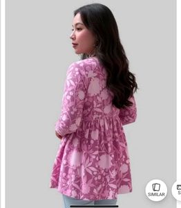 Beautiful Floral Print Kurta