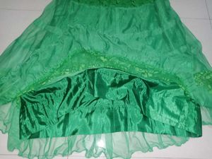 Beautiful Emerald Green Ethnic Gown
