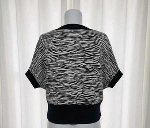 Unique Zebra Print Top