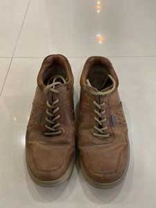 Men's Brown Leather Casual Shoes