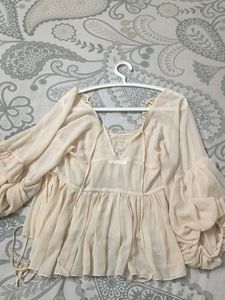 Bohemian Lace Crop Top