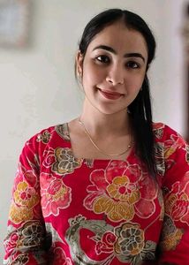 Vibrant Floral Print Short kurti