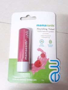 Mamaearth nourishing Tinted 100%natural Lip Balm