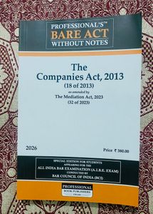Law Books: Bare Acts - Labour &amp; Companies