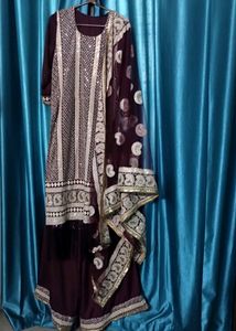 Purple Machine Chickenkari Heavy Partywear Outfit