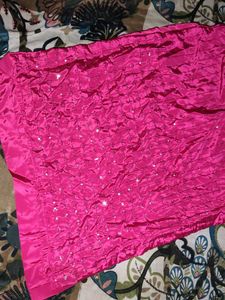 Vibrant Pink Silk Salwar Pants
