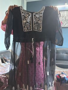 Elegant Black Kurta
