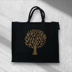 Beautiful Black Canvas Bag Combo For Gifting