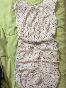 Polka Dot Mini Dress