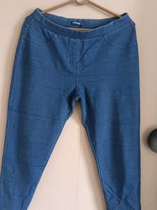 Twin Bird L Size Denim Cotton Pant