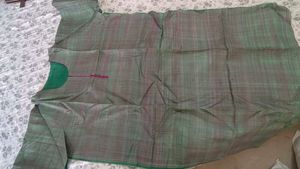 pure tusser silk semi stiched Kurta for Women