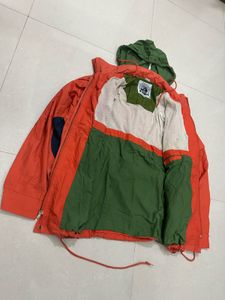 Vintage Orange Parka Jacket 🇺🇸
