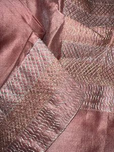 Fabindia Silk  Rose Pink Kurta with palazzo