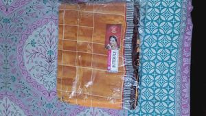 Beautiful Mustard Colour Saree
