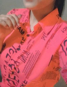 Alphabets Printed Shirt