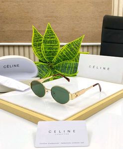 Celine Gold-Tone Sunglasses