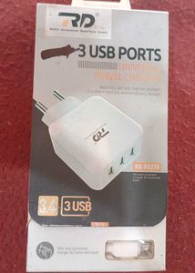 3-Port Universal Travel Charger