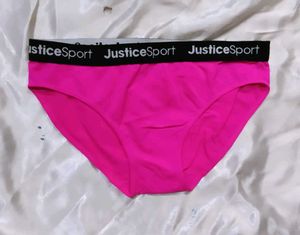 Justice Sport Pink Briefs