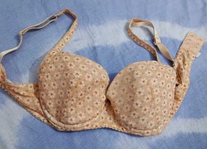 Floral Print Bra