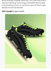 original Nivia  Football shoes (one time used)