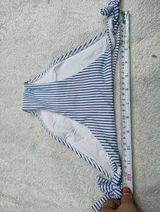 Striped Tie-Side Bikini Bottom 🇦🇨