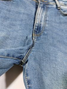 Kraus Blue Mid Rise Casual Skinny Jeans (Women)