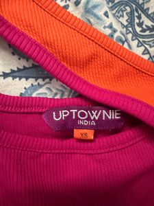 Colorblock Crop Tank Top
