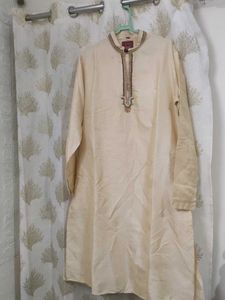 Exclusive Men's Cream Kurta