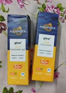 Aqualogica Glow+ Dewy Sunscreen Gel SPF 50