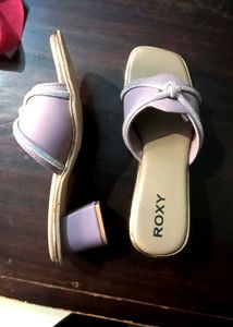 Cute Pink Embellished Slides
