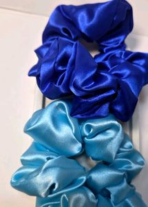 Satin Scrunchies Set