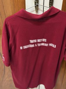 Men's Burgundy Polo T-Shirt