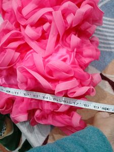 Beautiful Ruffle Frock And Matching Bellies For Ba