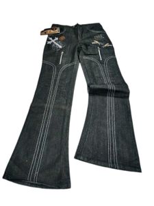 RARE Y2K CHROME HEARTS RAW DENIM