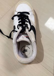Nike White Leather Sneakers
