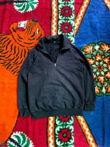Black 1/4 Zip Pullover