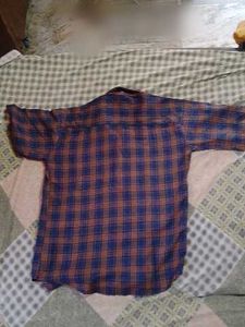 Men's Plaid Button-Up Shirt