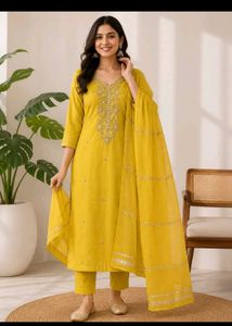 5 Elegant Teal Embroidered Kurta Sets