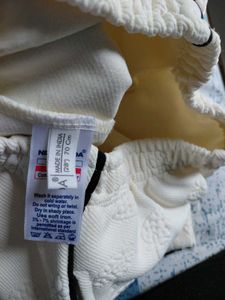 Cream clothing set for girls