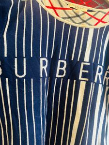 Burberry Striped Knit Top