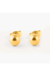 Gold Ball Stud Earrings from palmonas