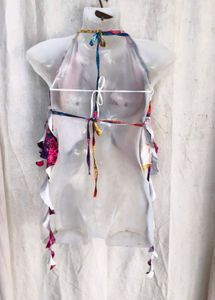 139. Bohemian Halterneck Bikini Top